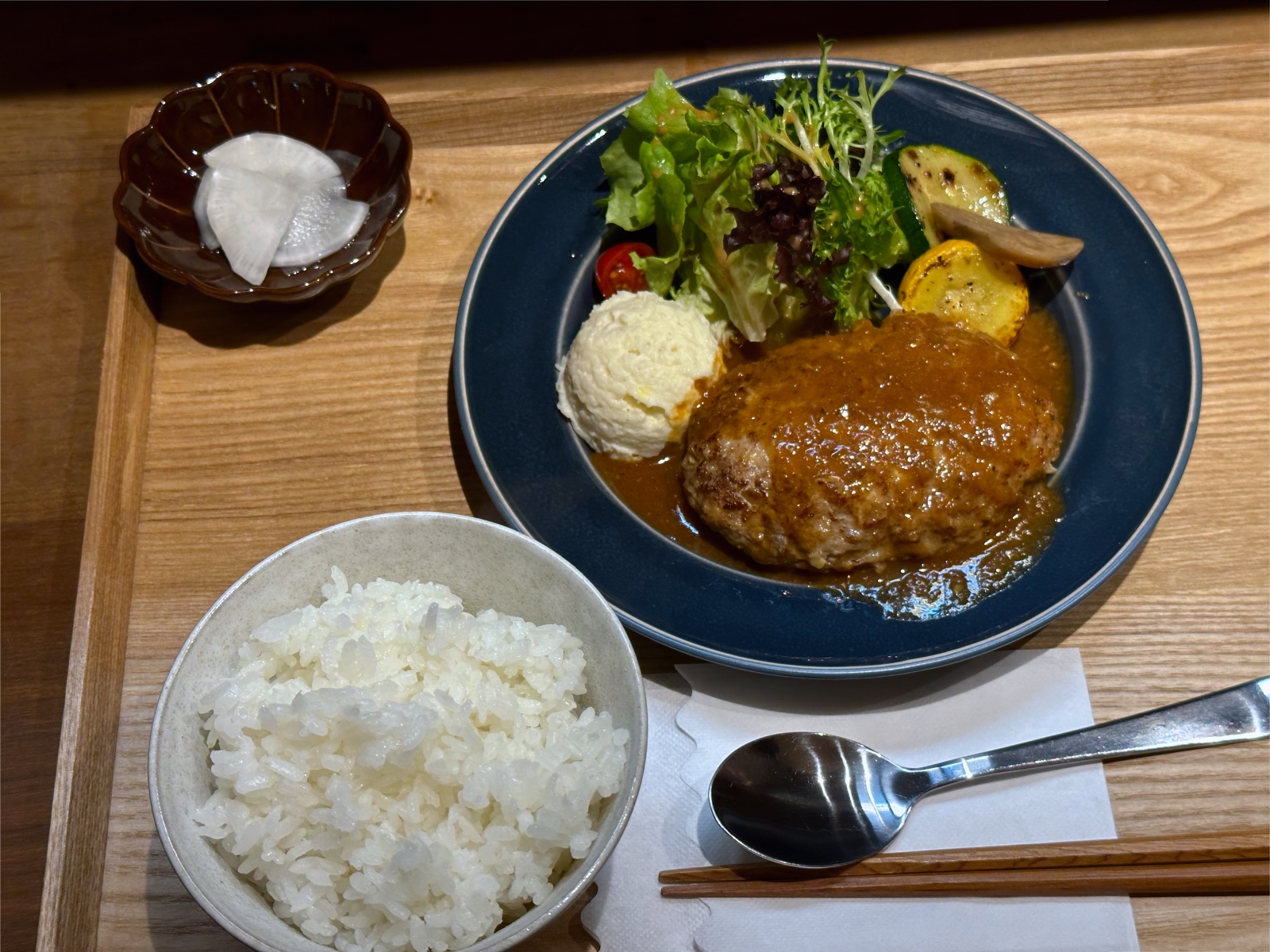 野毛食所 多蜜漢堡排