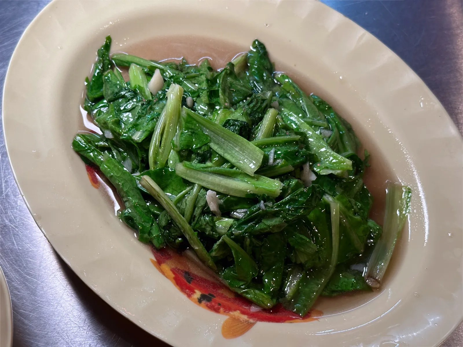 府城小吃店 炒青菜