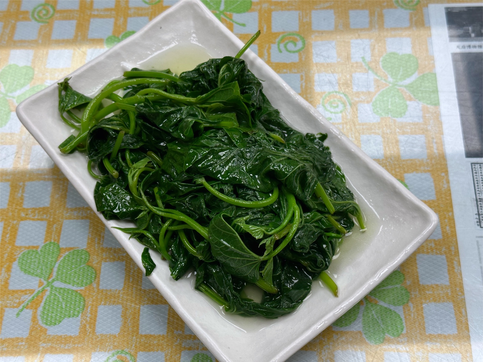 開封包公府私房麵 燙青菜