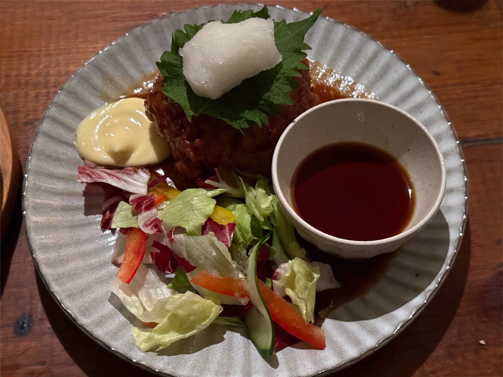 野菜家 和風雞肉漢堡排