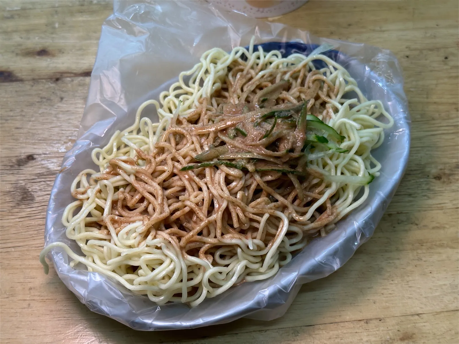 【 雪花軒涼麵 】新店高水準的涼麵
