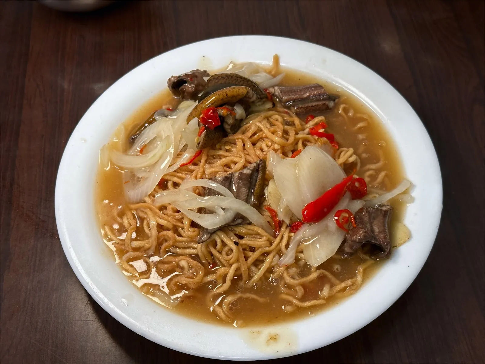 【 嘉義鱔魚麵 】永和口味不錯的鱔魚麵