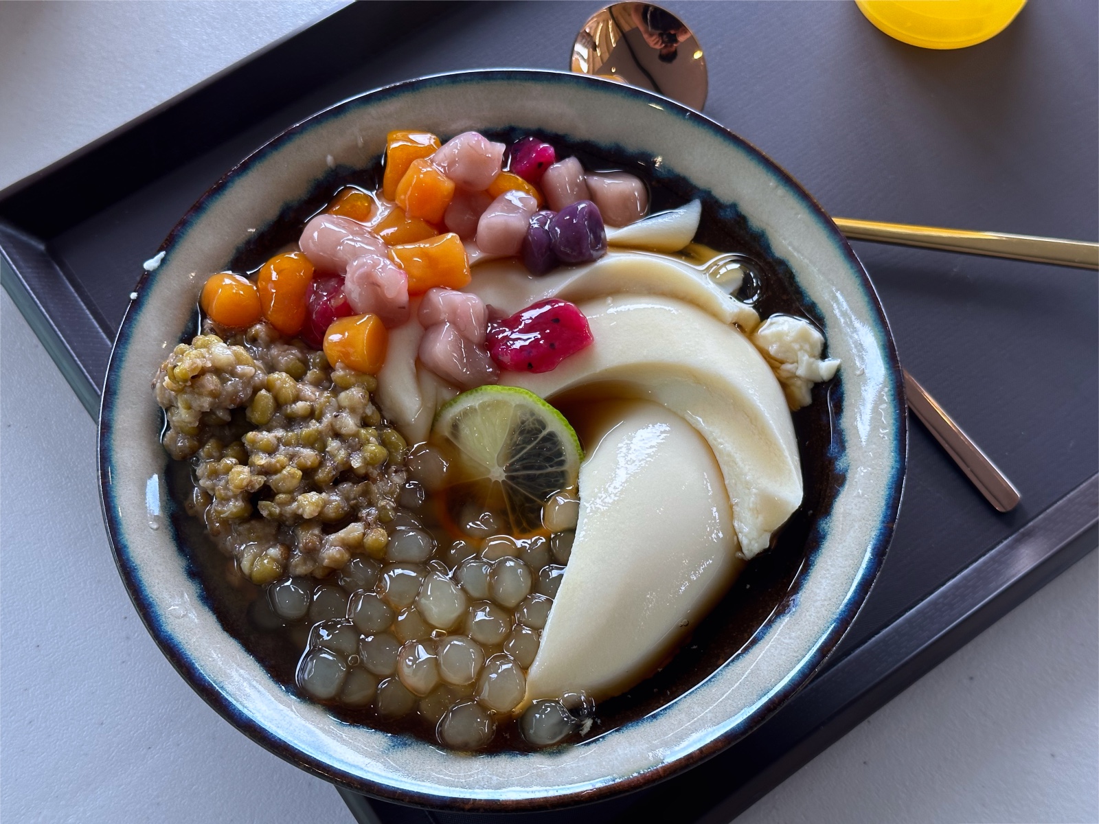 山頂豆花 老闆我都要豆花